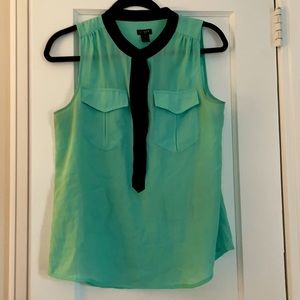 Jcrew tank colorblock tank top